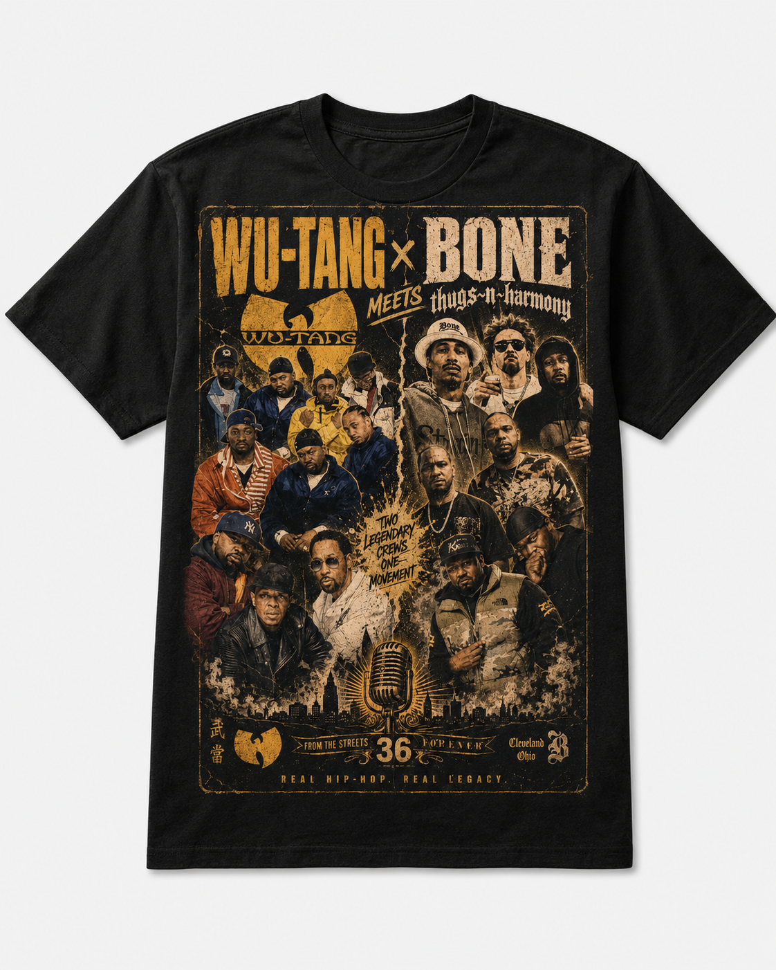 Two Crews One Movement Vintage Tee