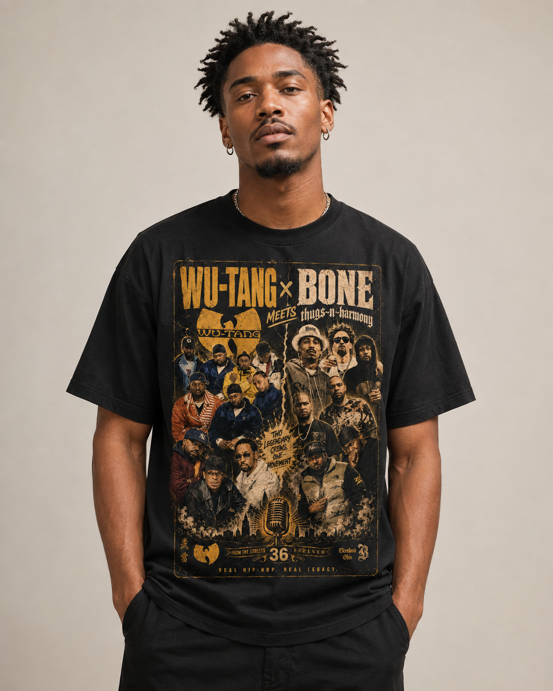 Two Crews One Movement Vintage Tee