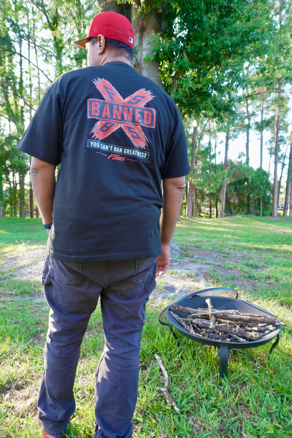 You Can't BAN Greatness Heavy Tee Black