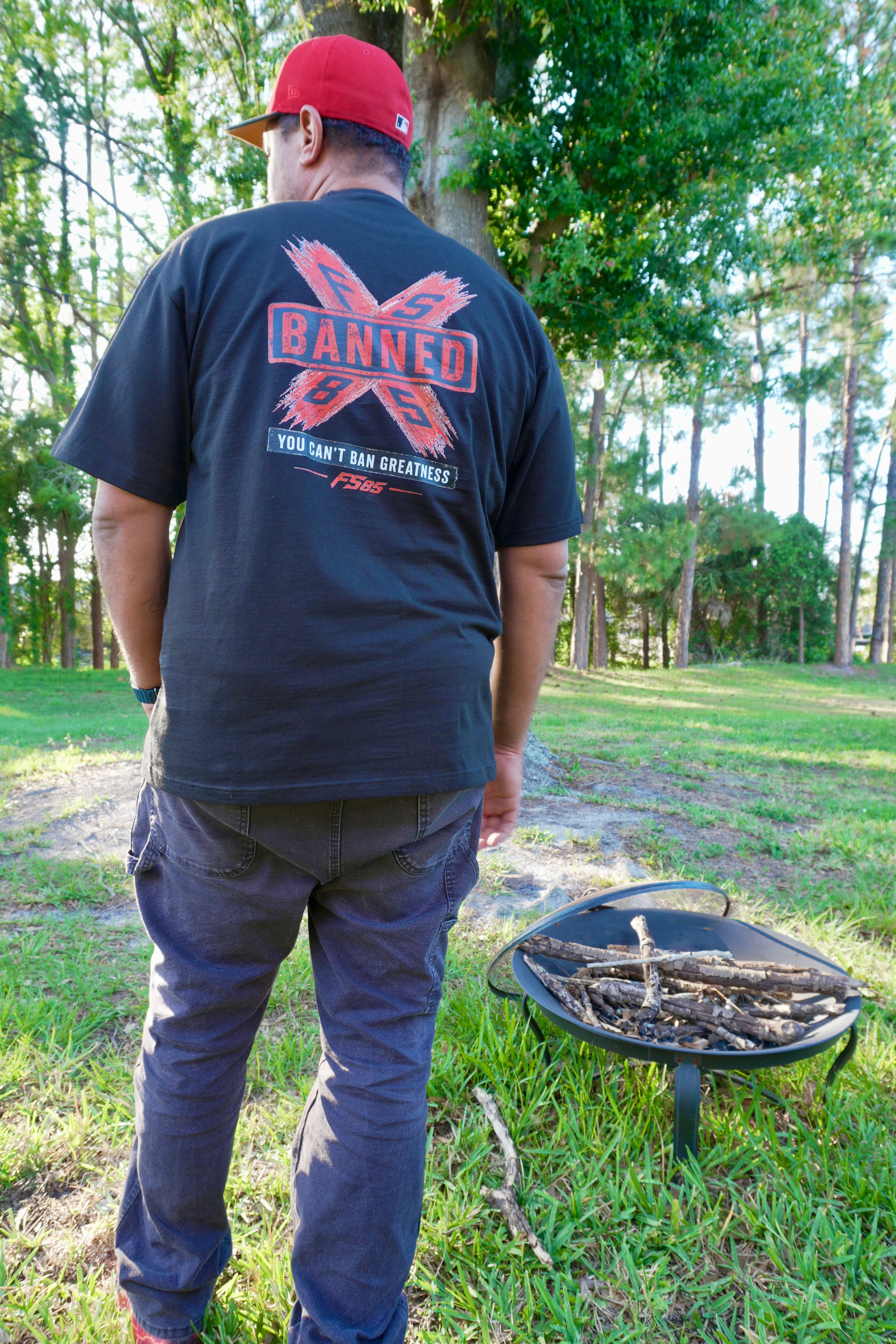 You Can't BAN Greatness Heavy Tee Black