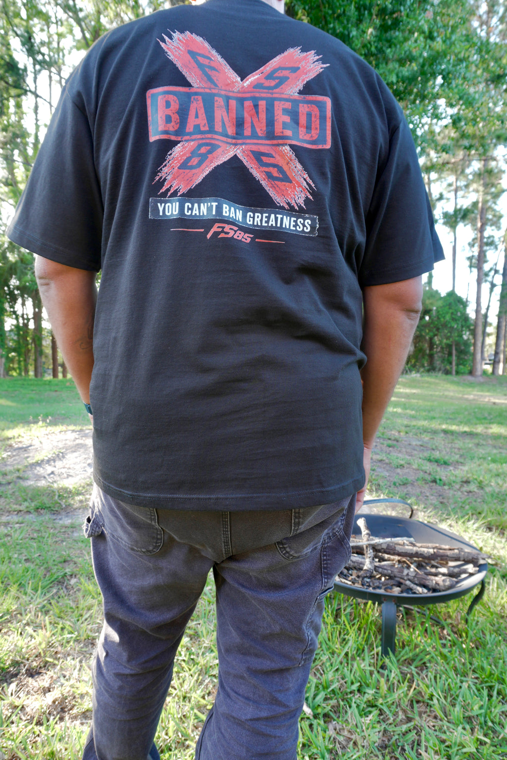 You Can't BAN Greatness Heavy Tee Black