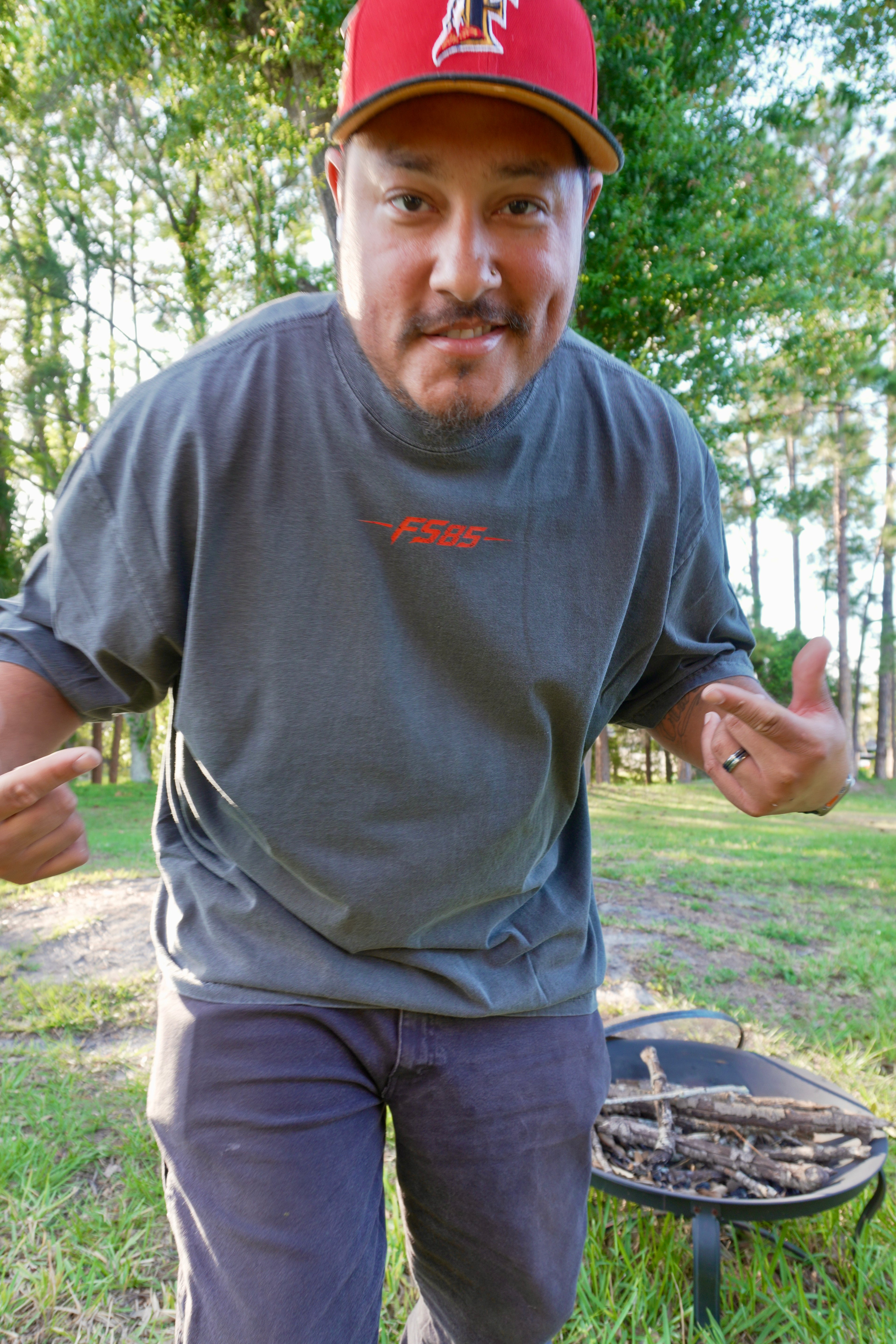 You Can't BAN Greatness Heavy Tee OS Wash Grey Drop Shoulder Tee