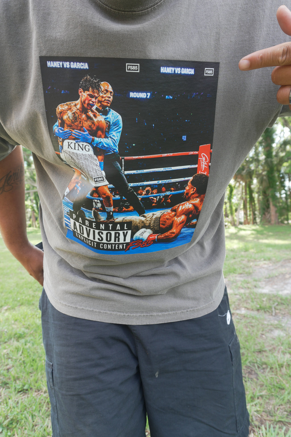 R.G.Take Over Vintage Style Tee