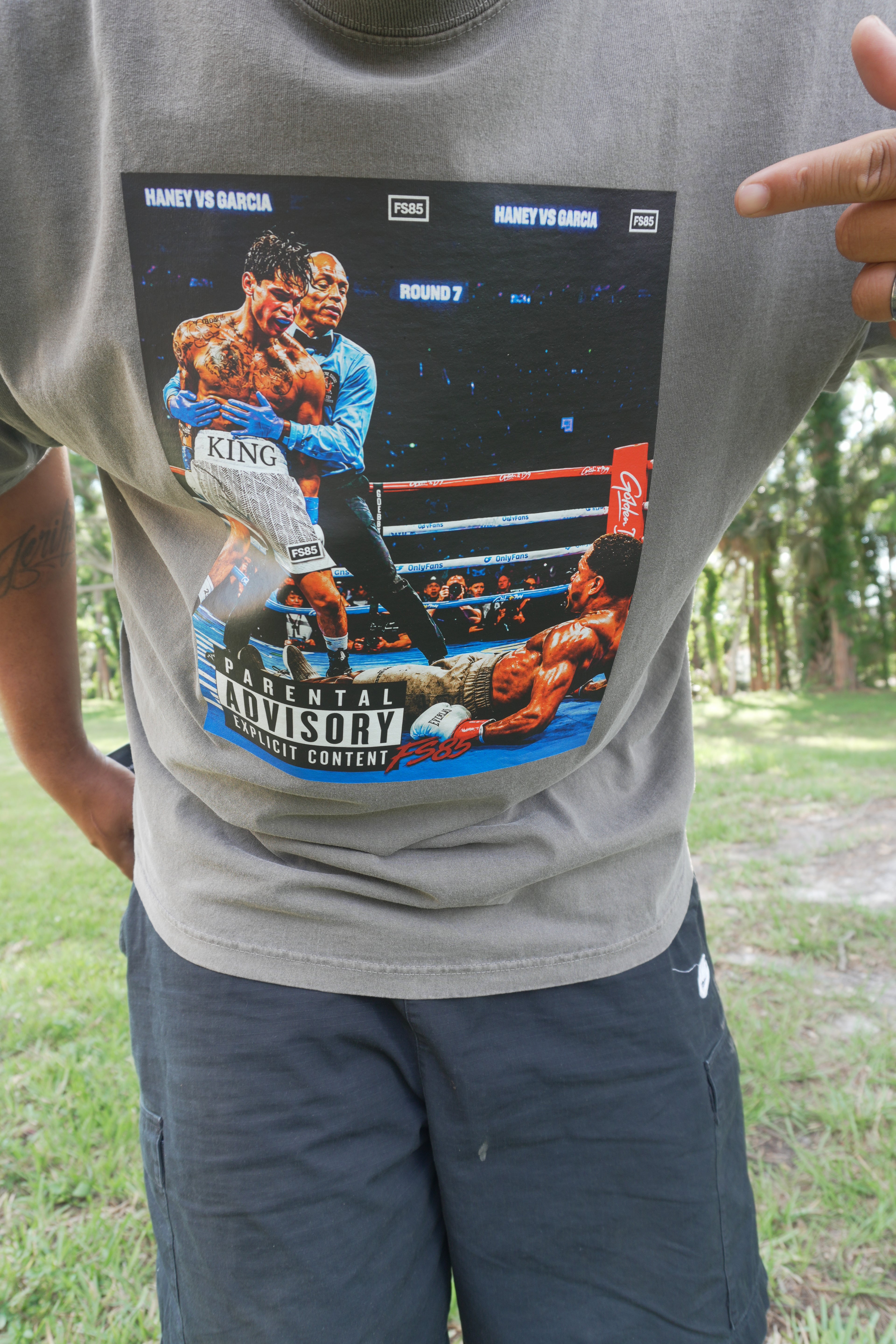 R.G.Take Over Vintage Style Tee