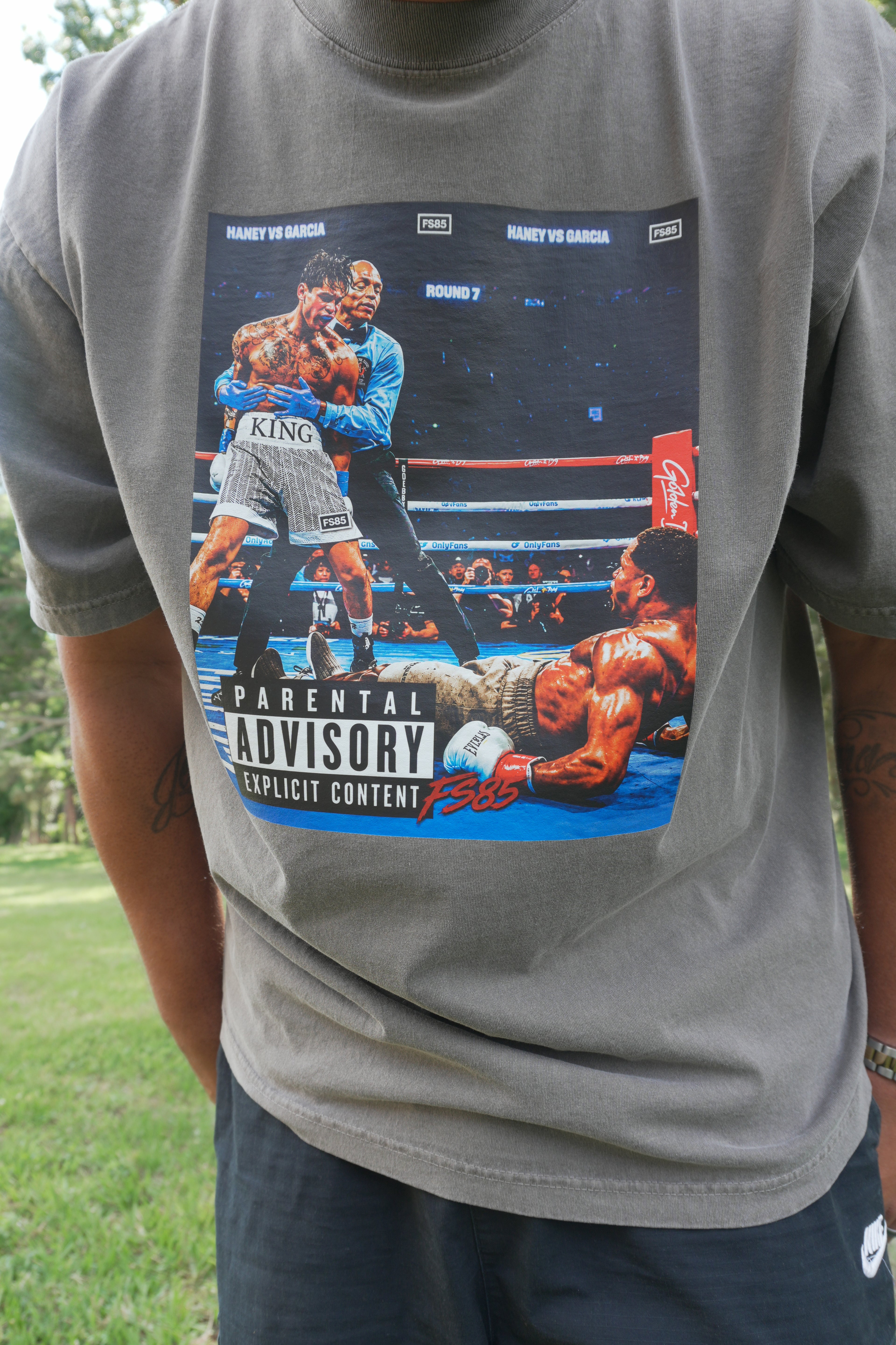 R.G.Take Over Vintage Style Tee