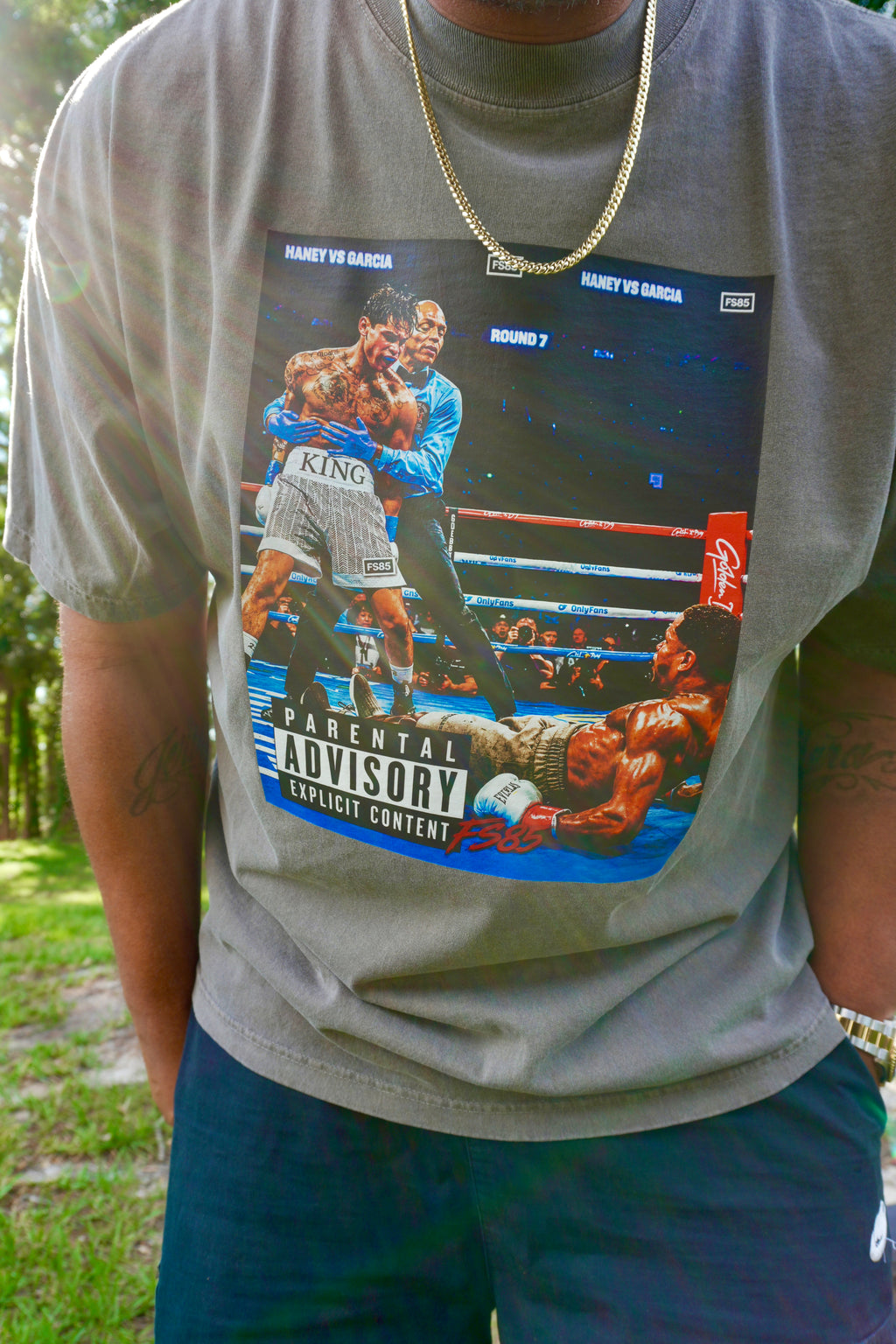 R.G.Take Over Vintage Style Tee
