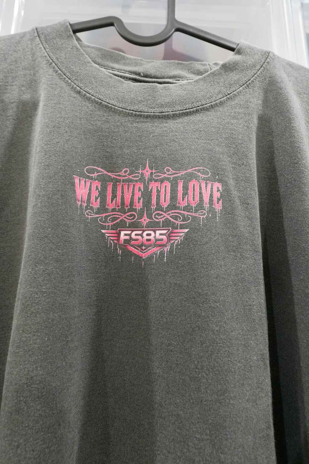 We Live To Love Vintage Tee