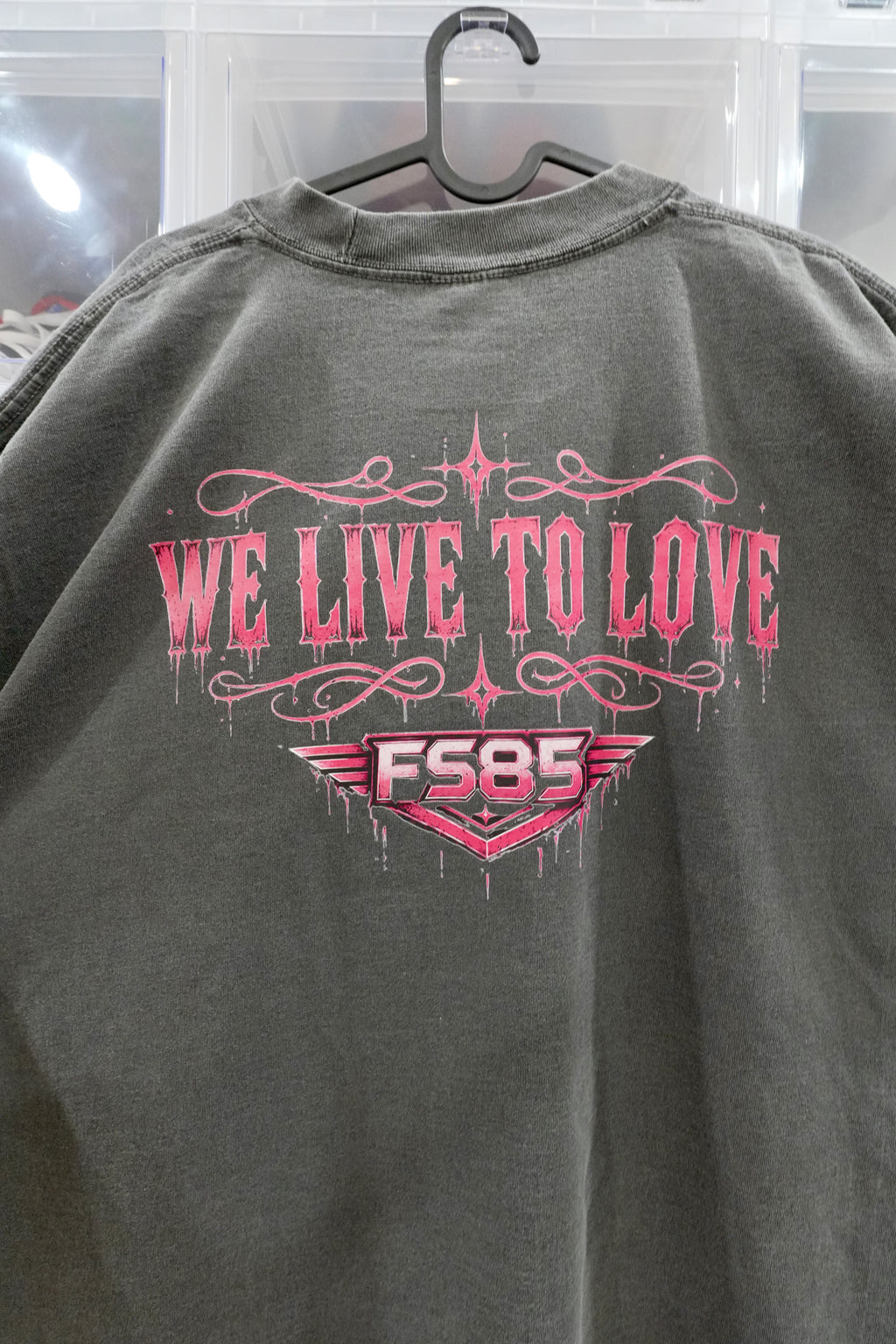 We Live To Love Vintage Tee