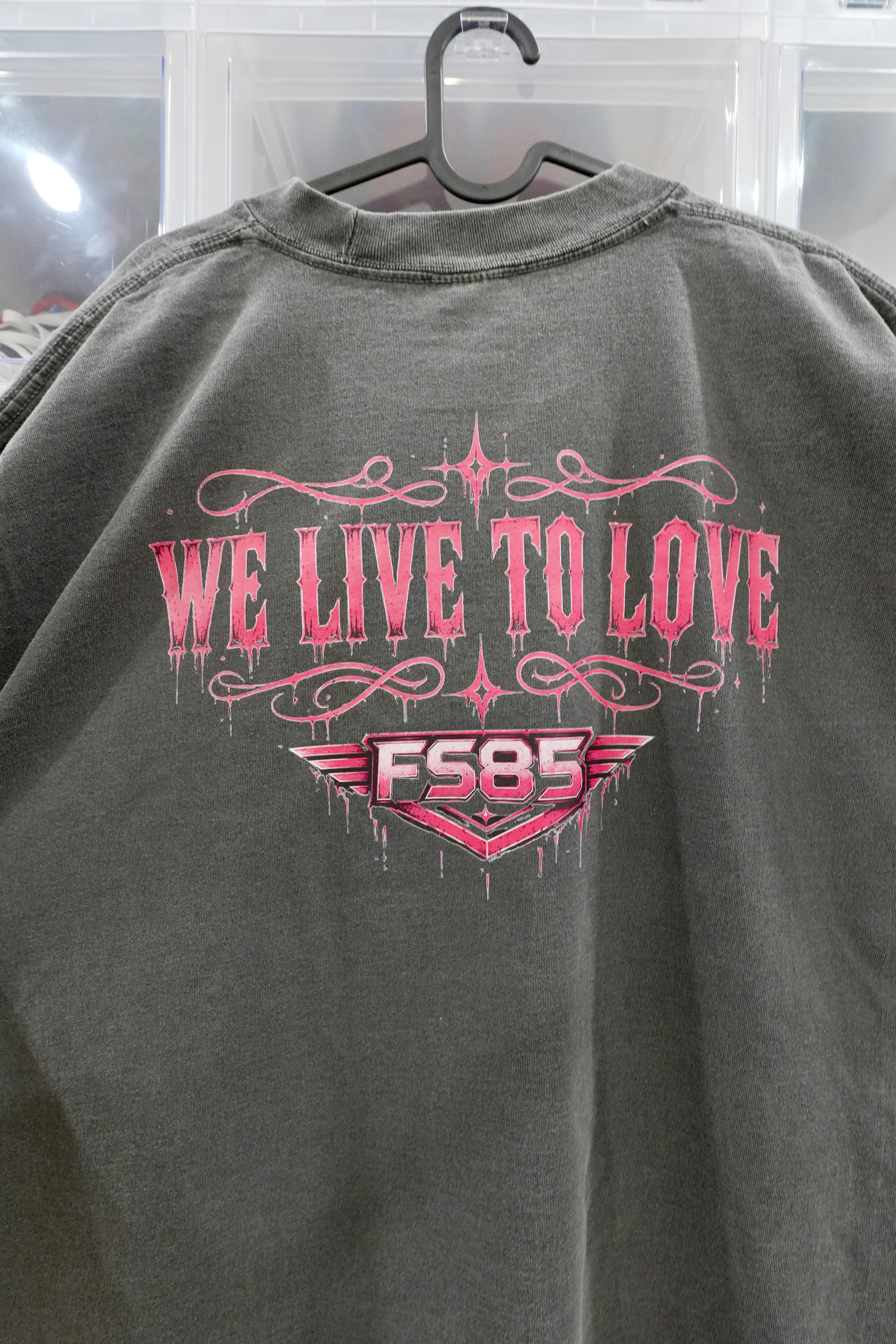 We Live To Love Vintage Tee