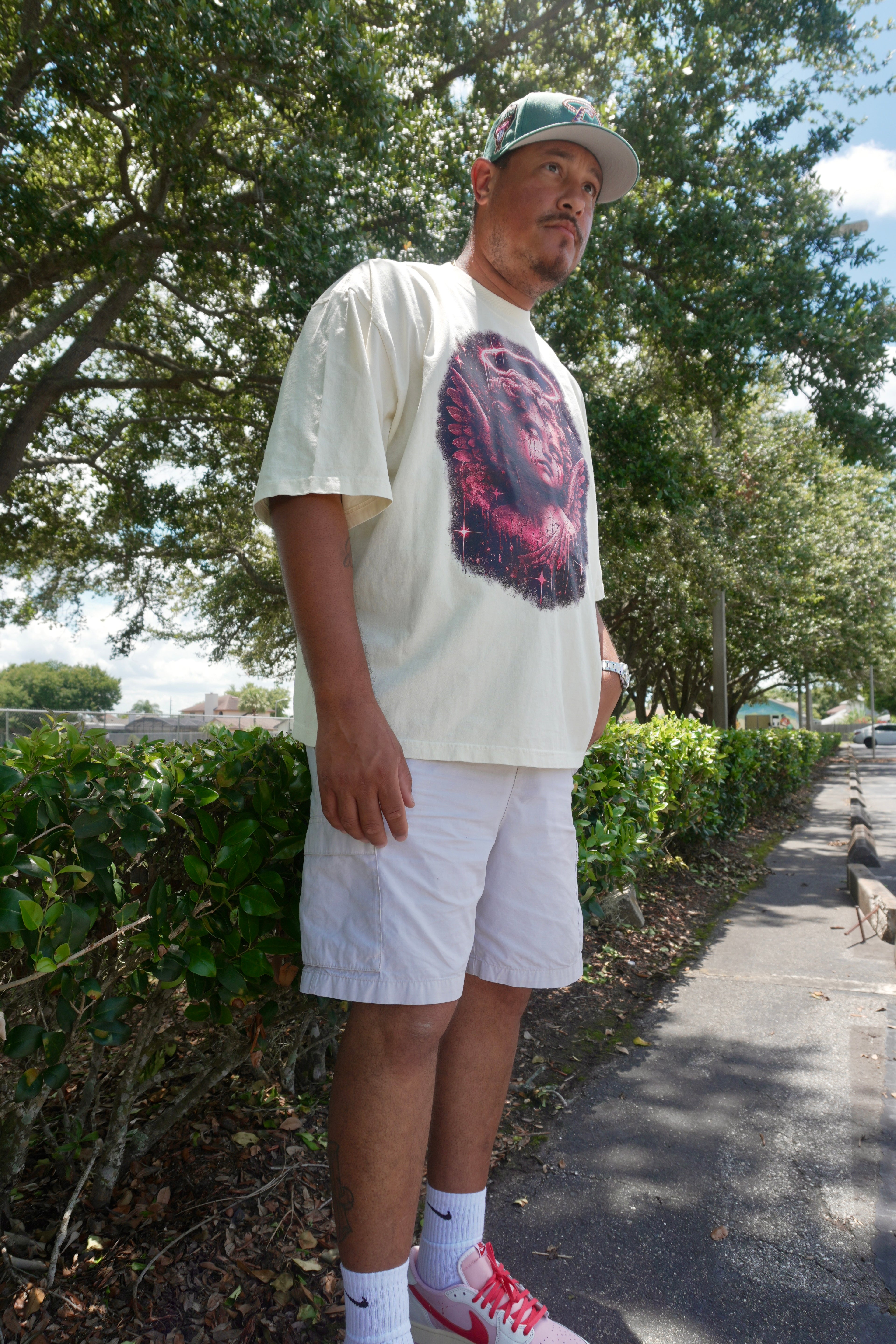 Dead Angel Pink Vintage Tee