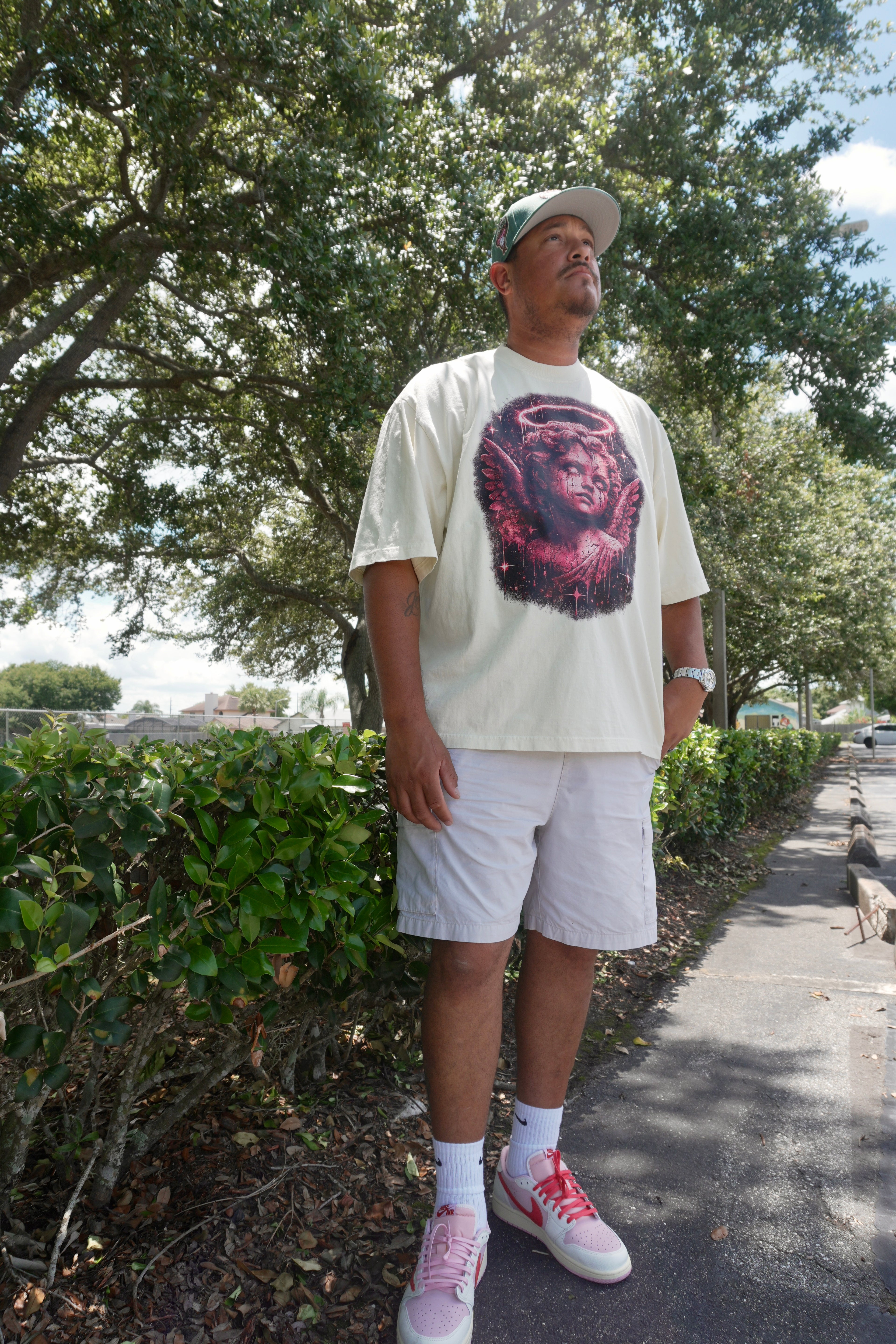 Dead Angel Pink Vintage Tee