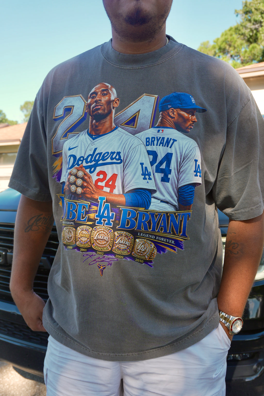 Kobe 24 LA Legacy Vintage Tee